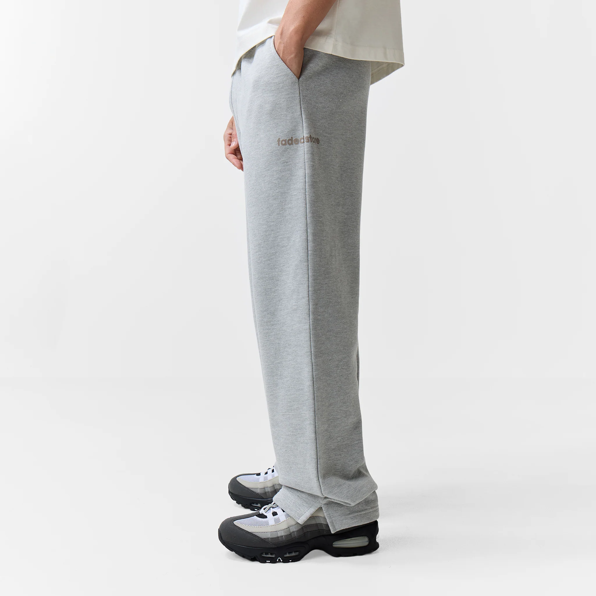 Space For Clarity Tracksuit | Grey Marl - Image 13