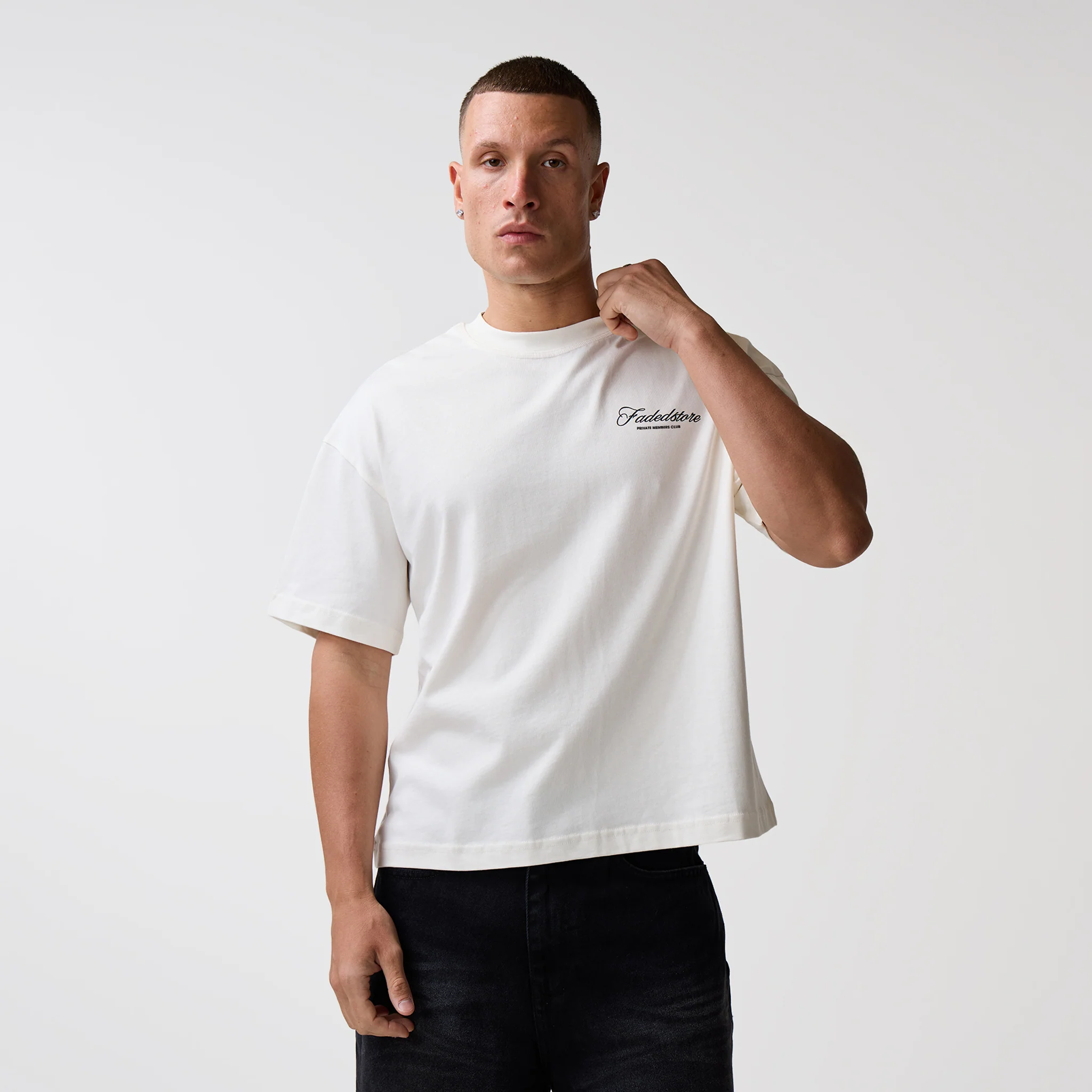 Spillage T-Shirt | Chalk - Image 5