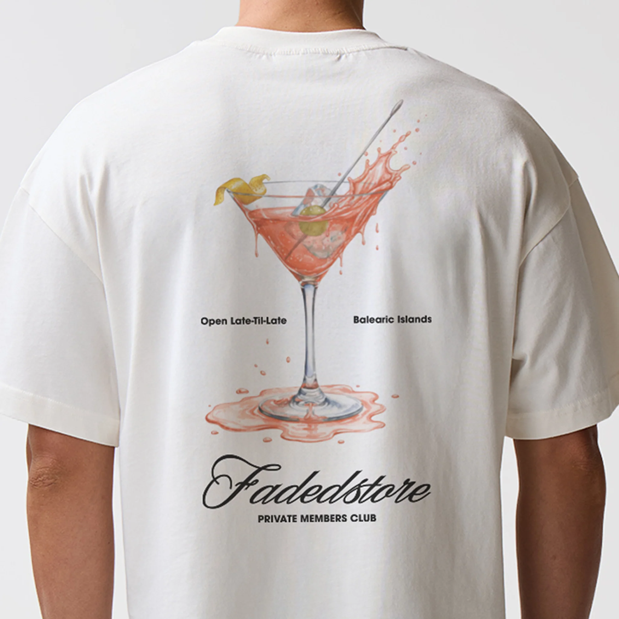 Spillage T-Shirt | Chalk - Image 9