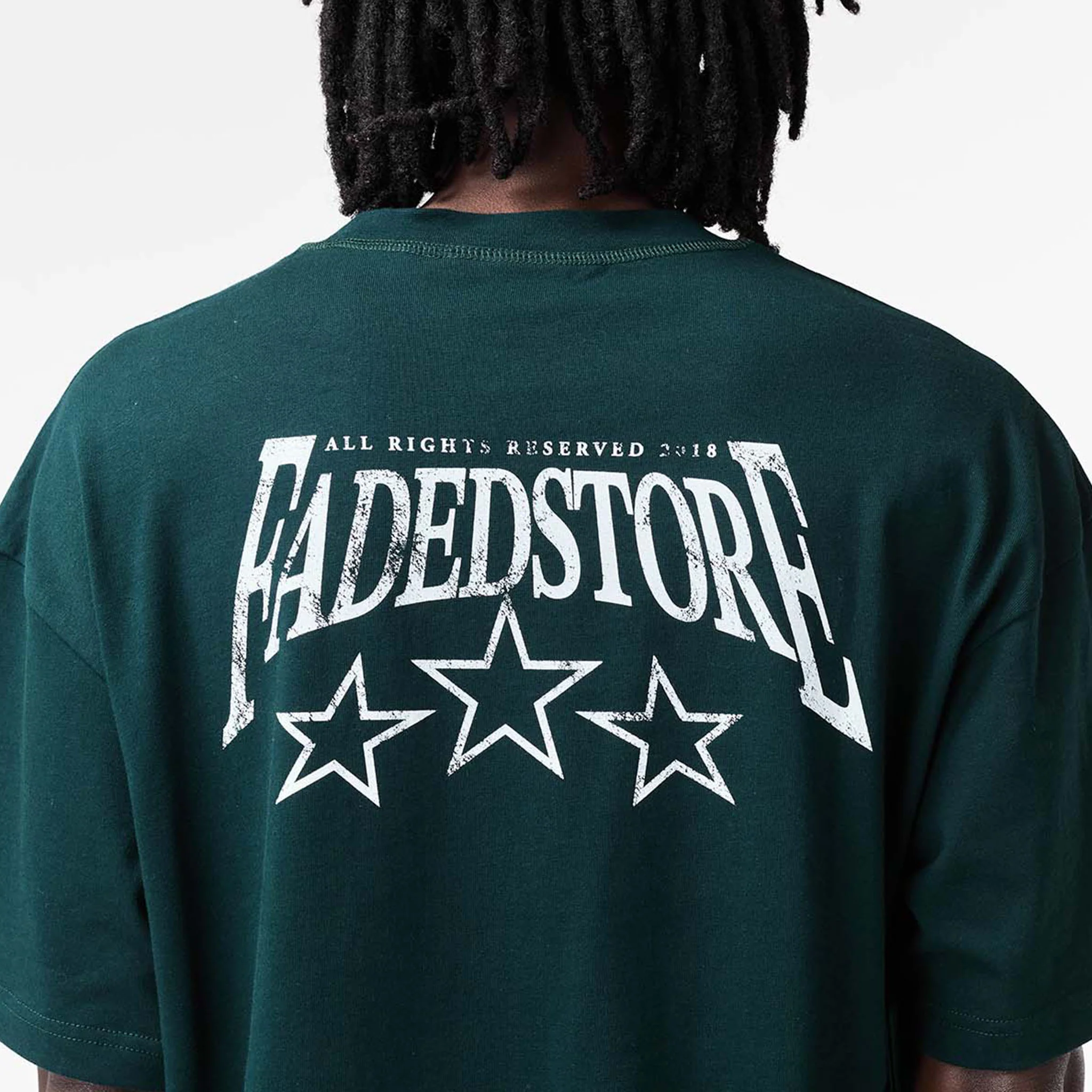 Stars T-Shirt | Forest Green - Image 5