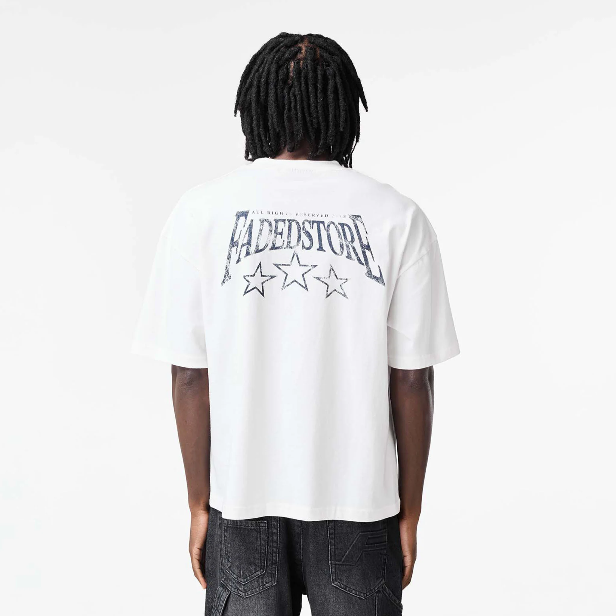 Stars T-Shirt | Off White - Image 2