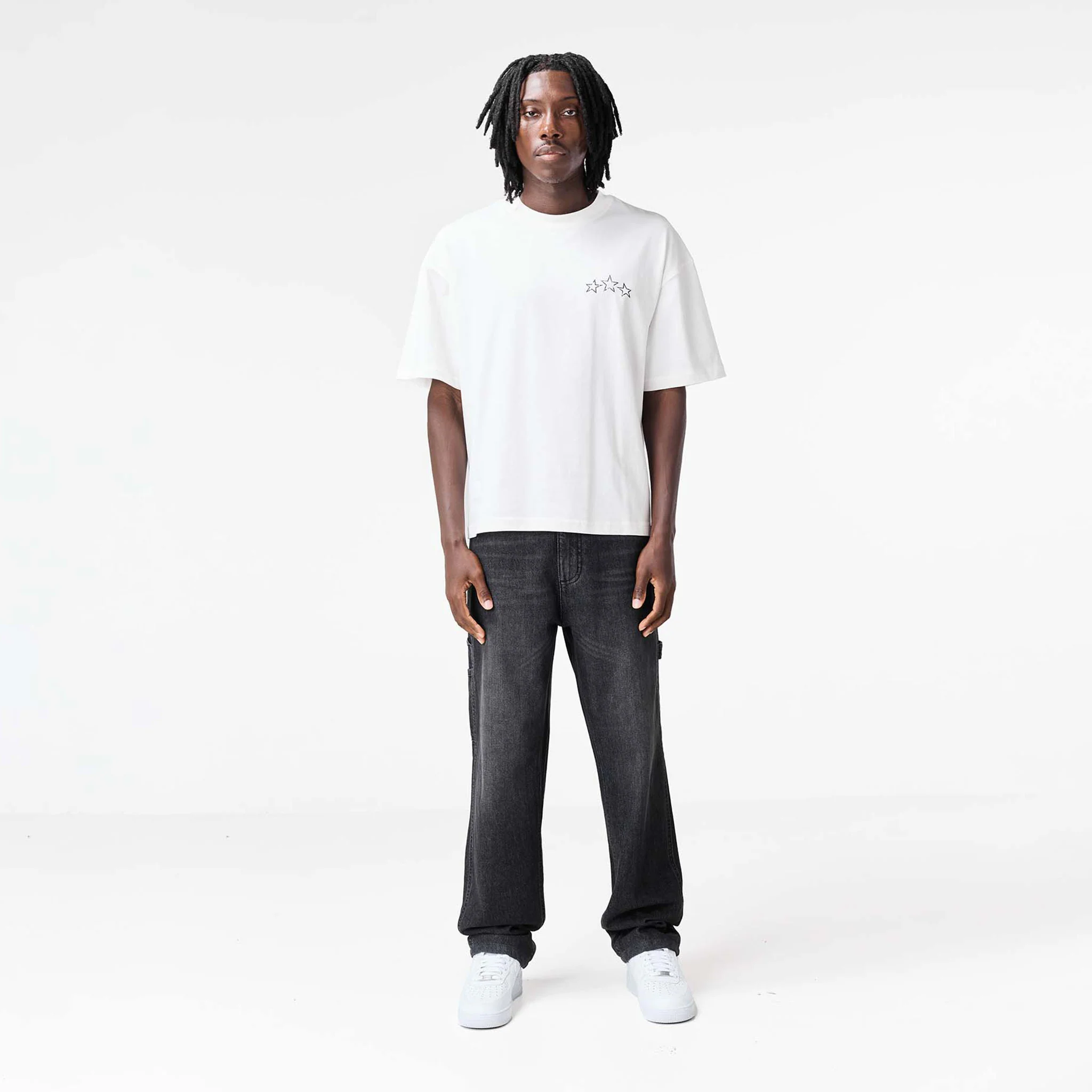 Stars T-Shirt | Off White - Image 3