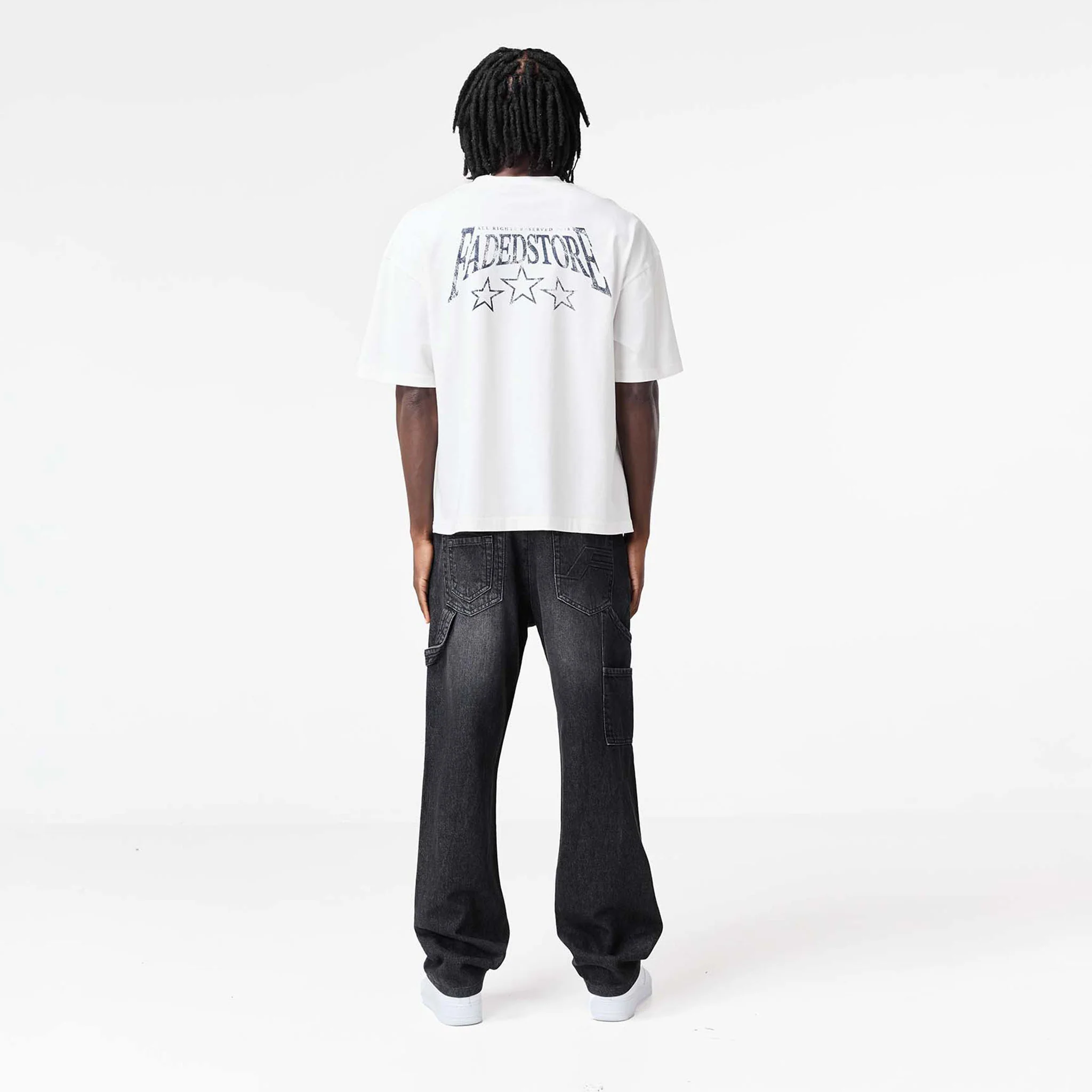 Stars T-Shirt | Off White - Image 5