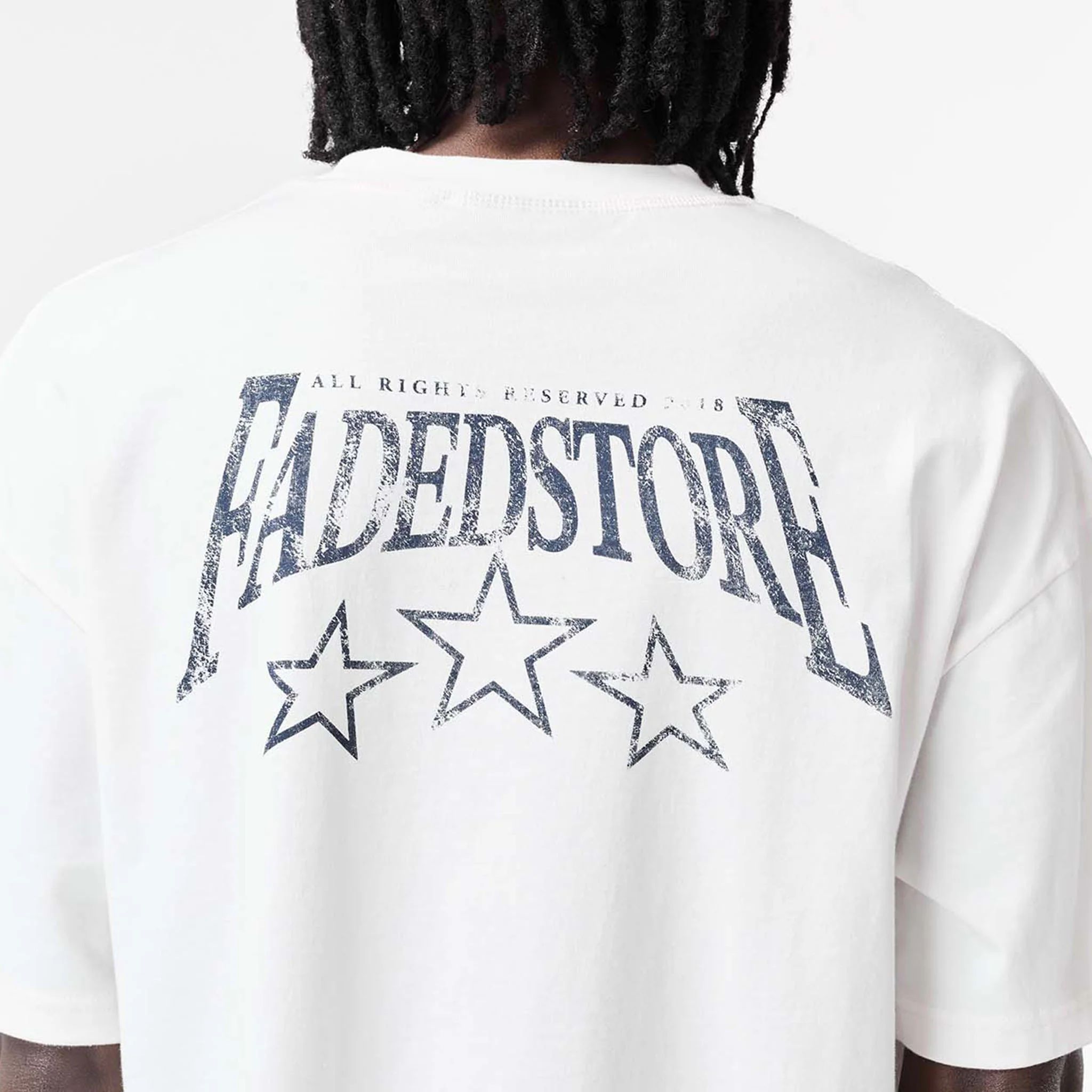 Stars T-Shirt | Off White - Image 6