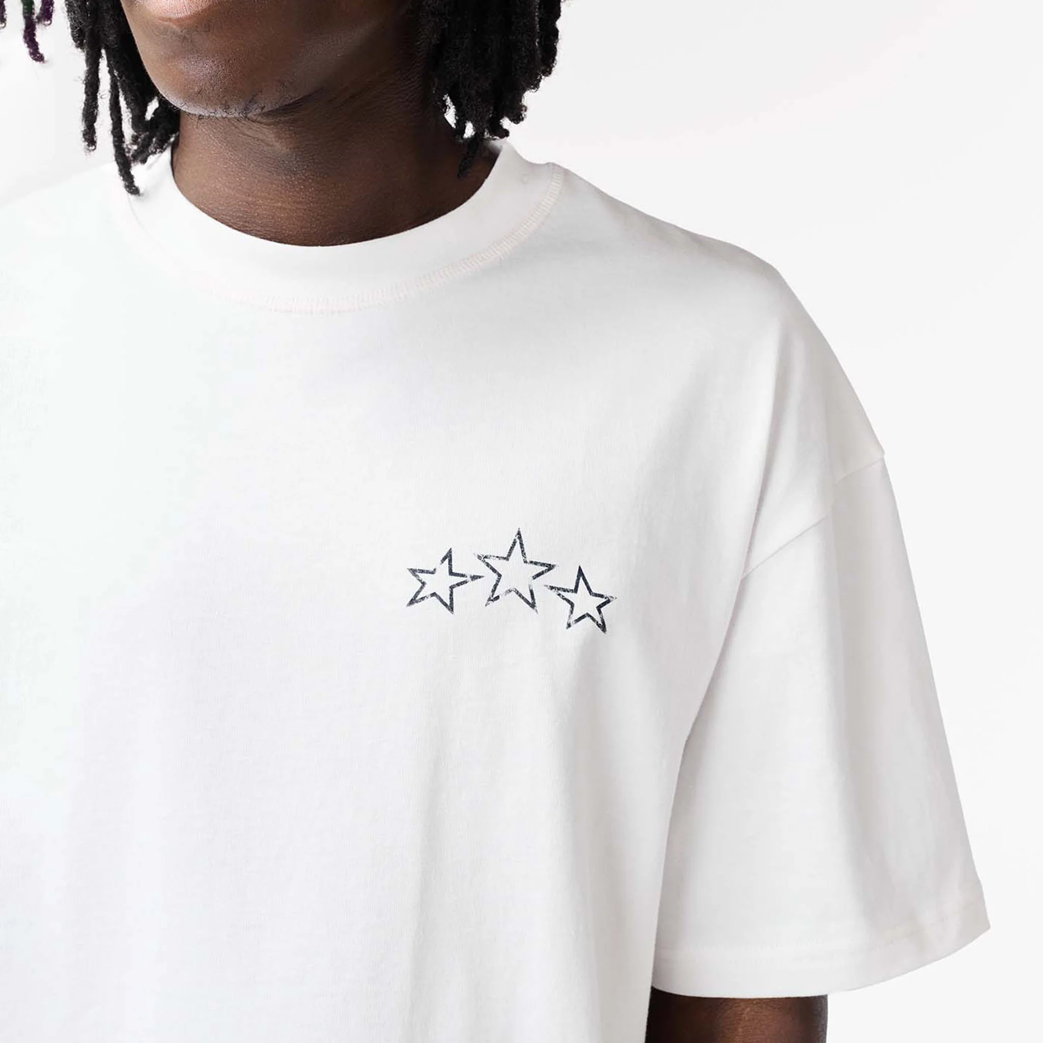 Stars T-Shirt | Off White - Image 7