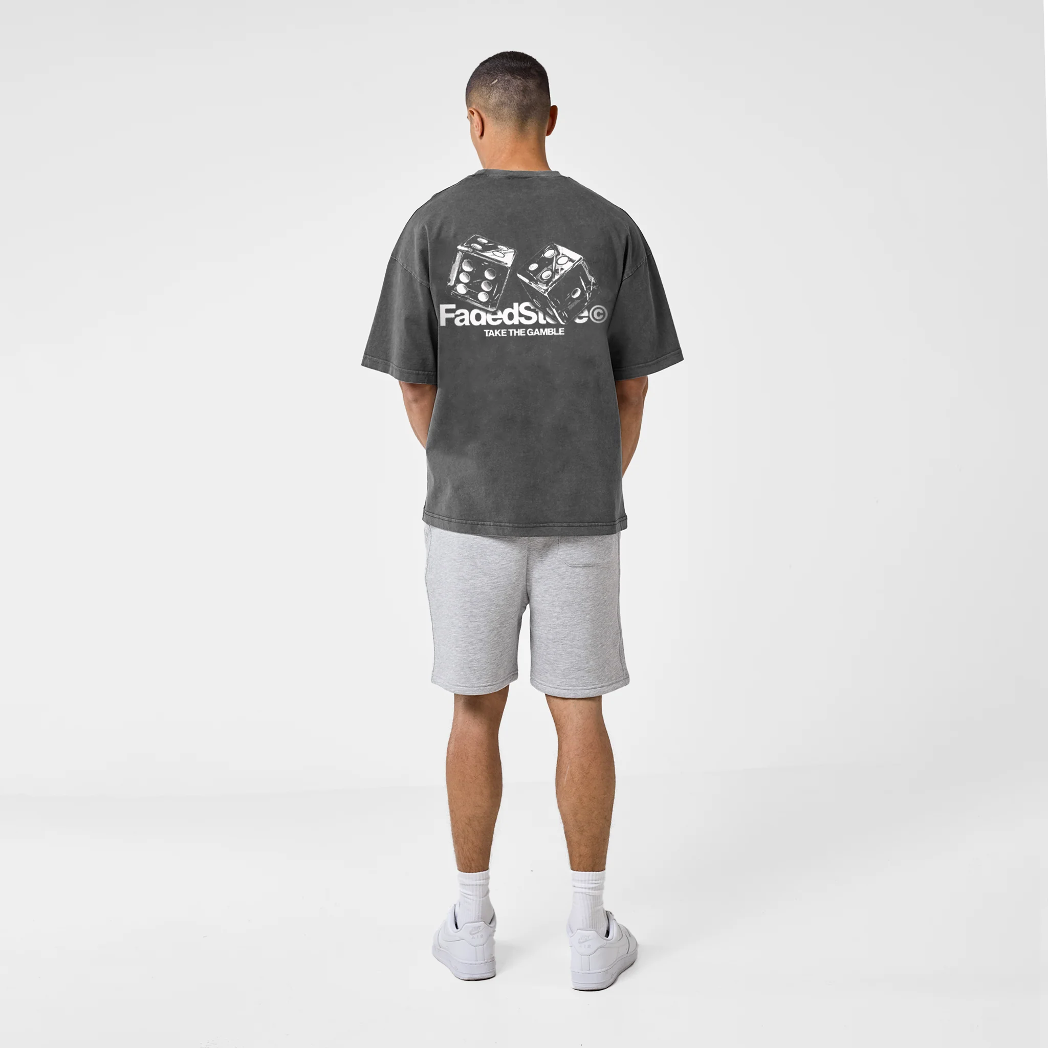 Take The Gamble T-Shirt | Acid Wash - Image 4