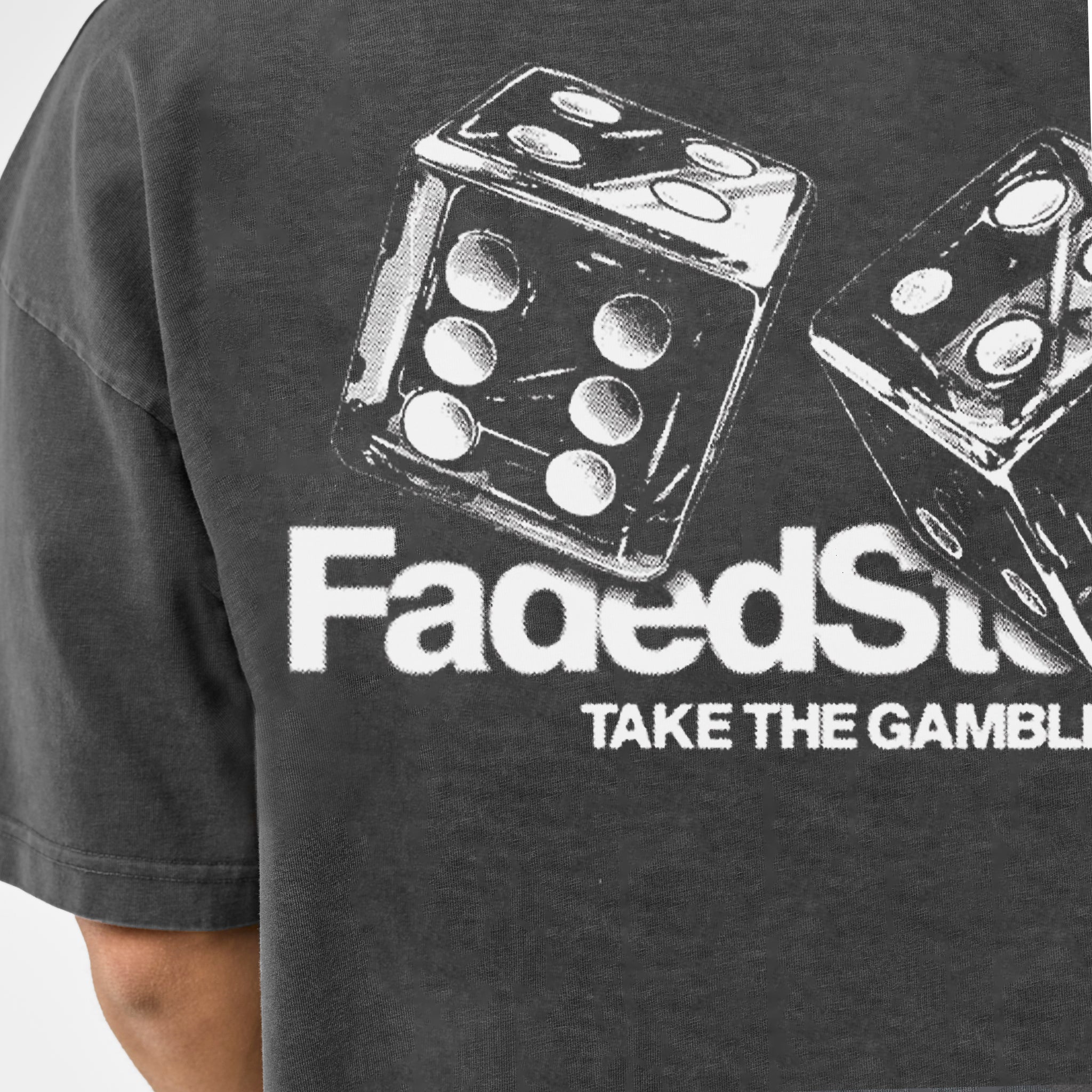 Take The Gamble T-Shirt | Acid Wash - Image 7