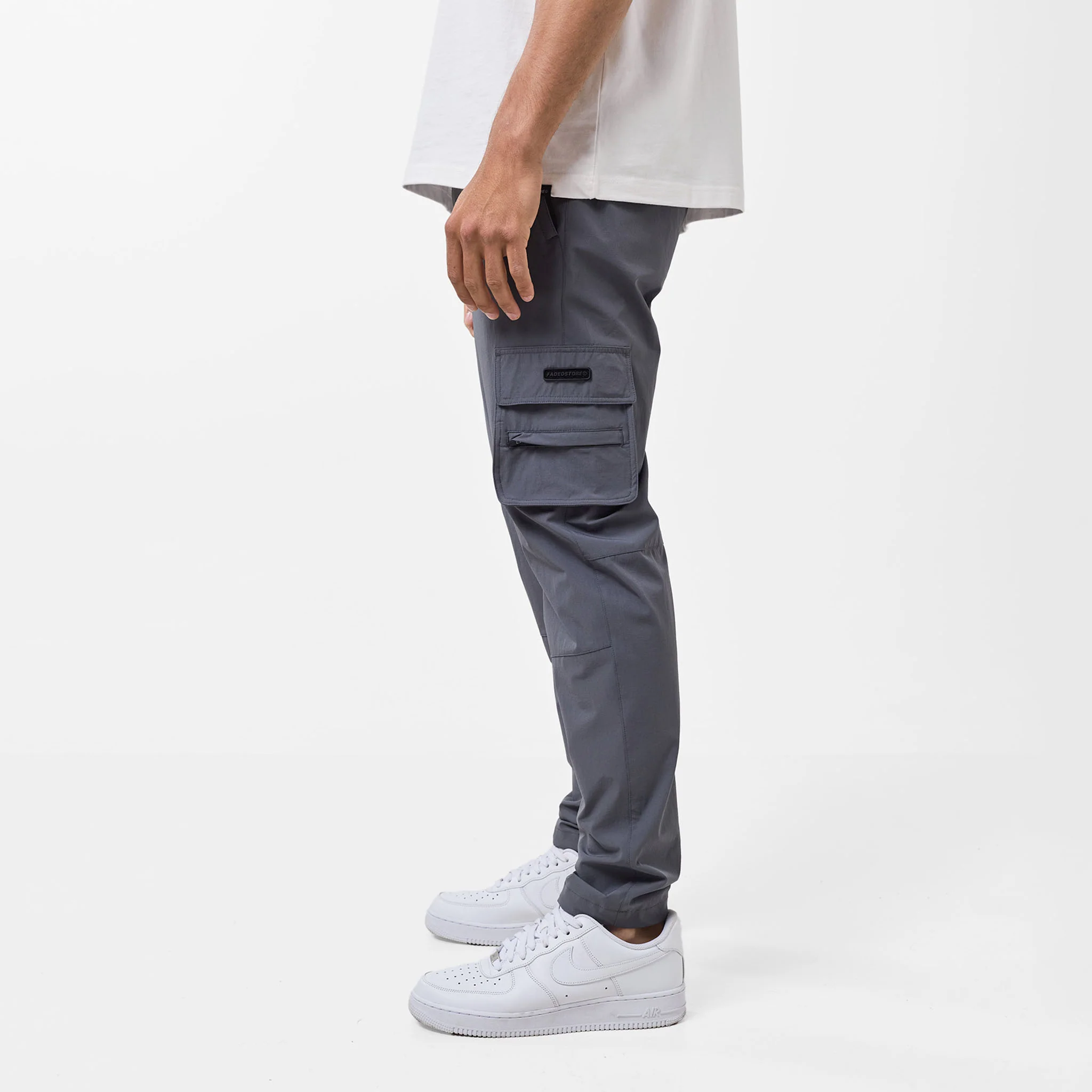 Technical Stretch Cargo Pant | Grey - Image 4