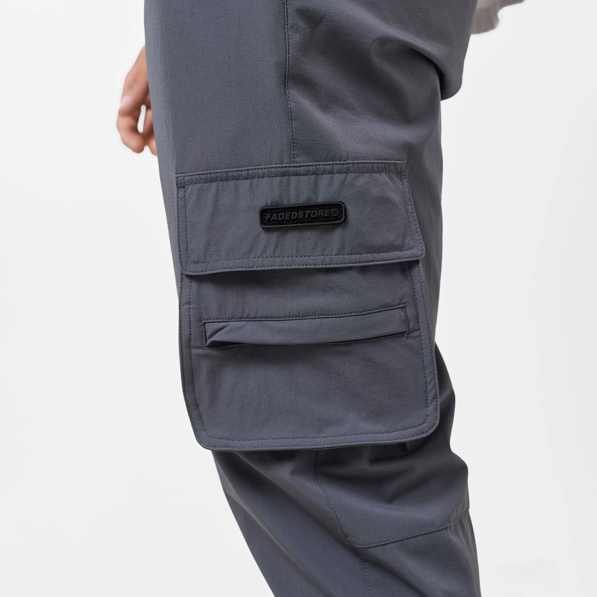 Technical Stretch Cargo Pant | Grey - Image 5