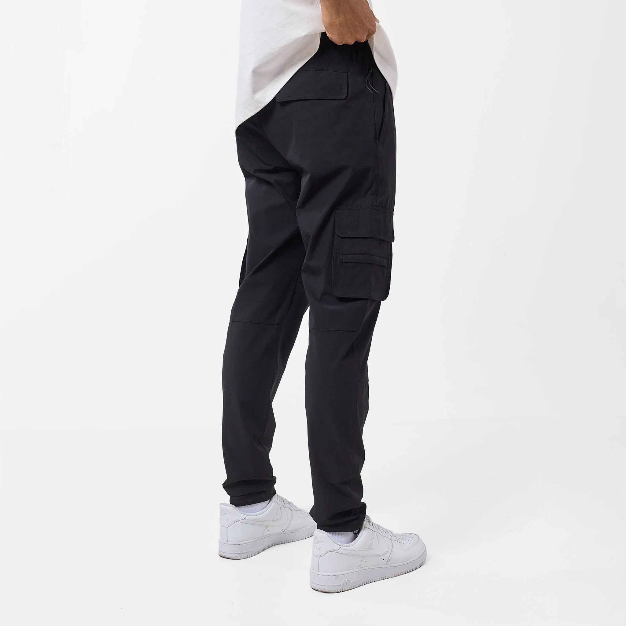Technical Stretch Cargo Pant | Black - Image 7