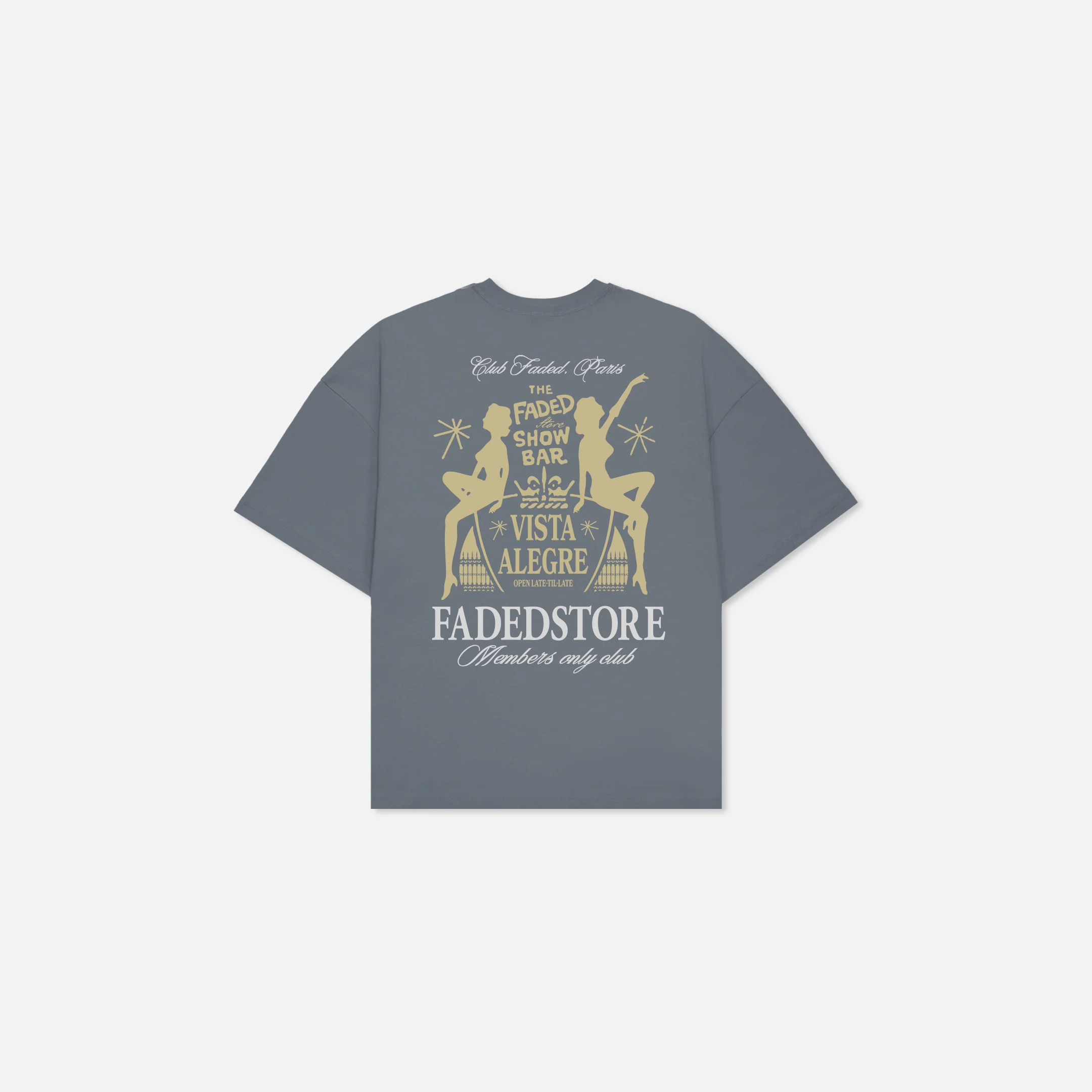 The Show T-Shirt | Slate Grey