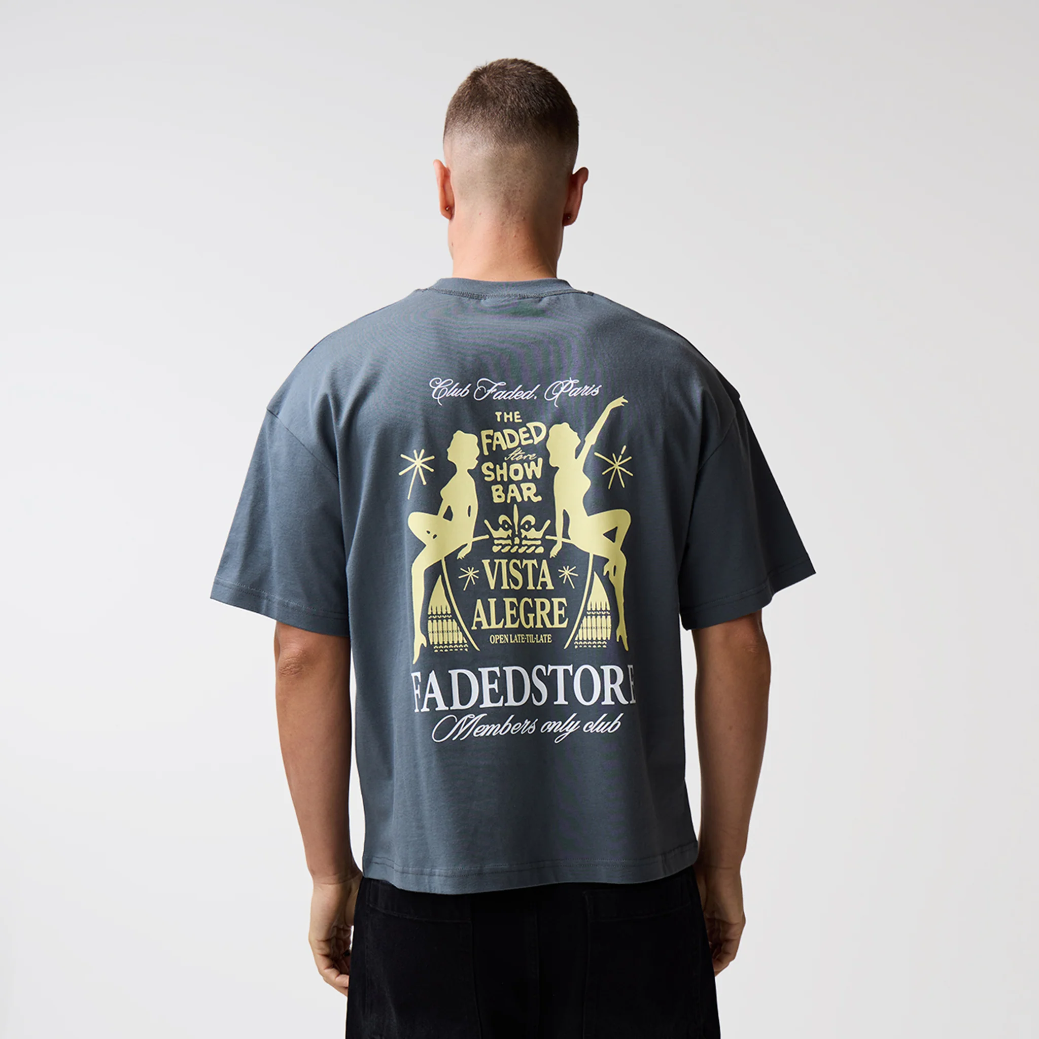 The Show T-Shirt | Slate Grey - Image 3