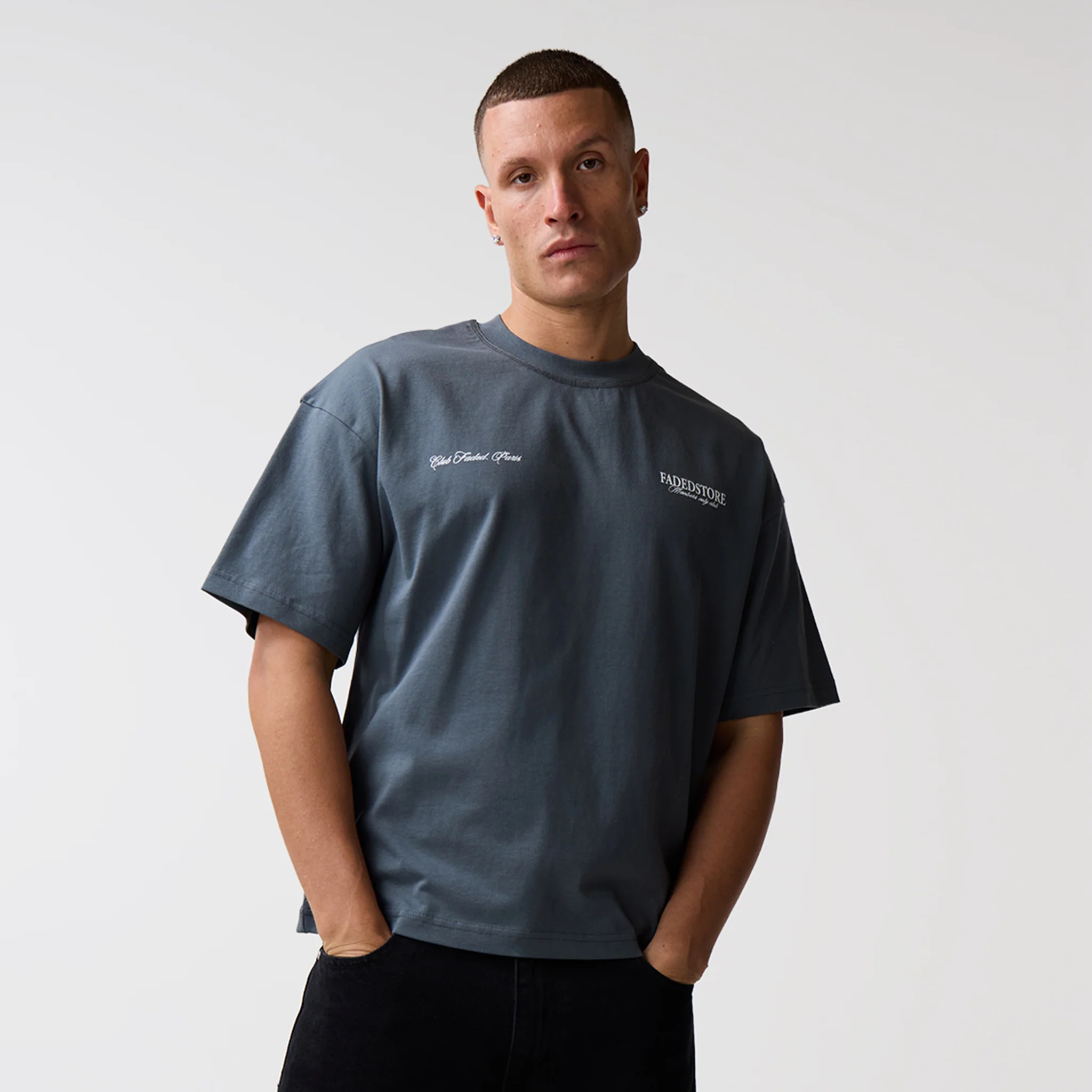 The Show T-Shirt | Slate Grey - Image 6