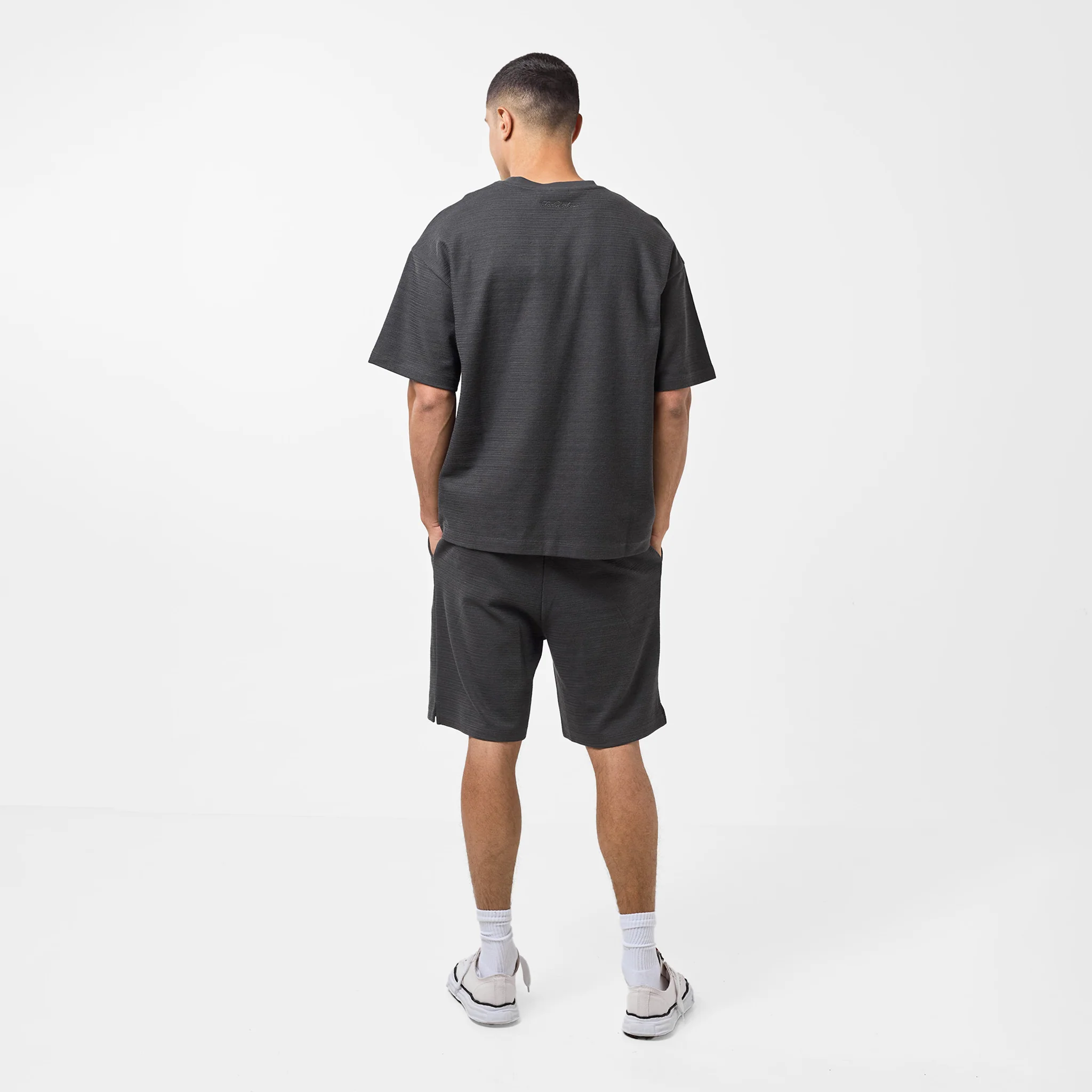 Tonal Knitted Short | Black - Image 8