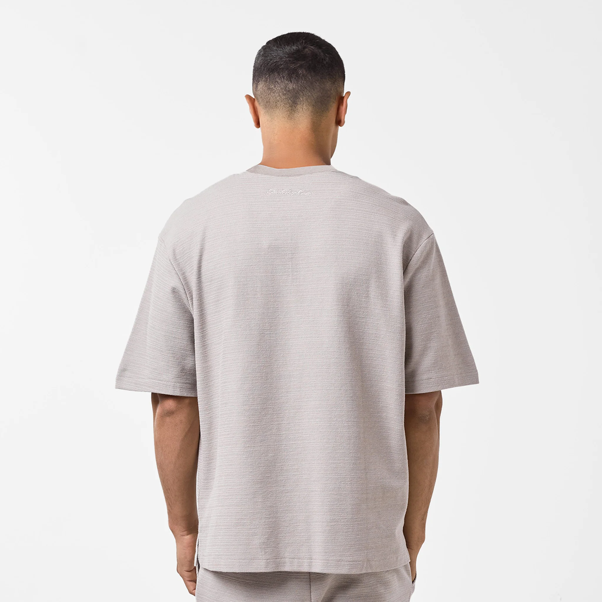 Tonal Knitted Twinset | Sand - Image 5