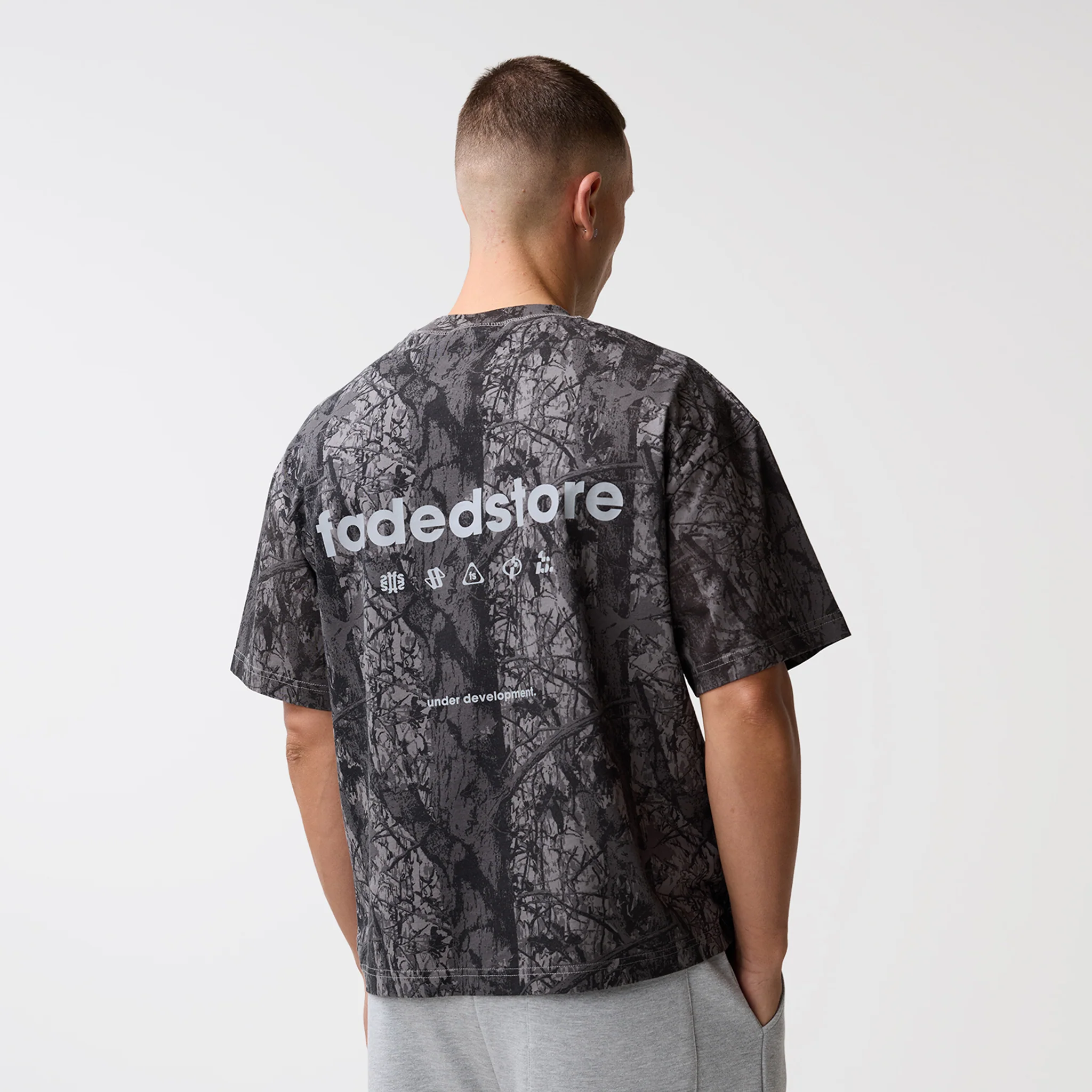 Under Development Camo T-Shirt | Black - Image 3