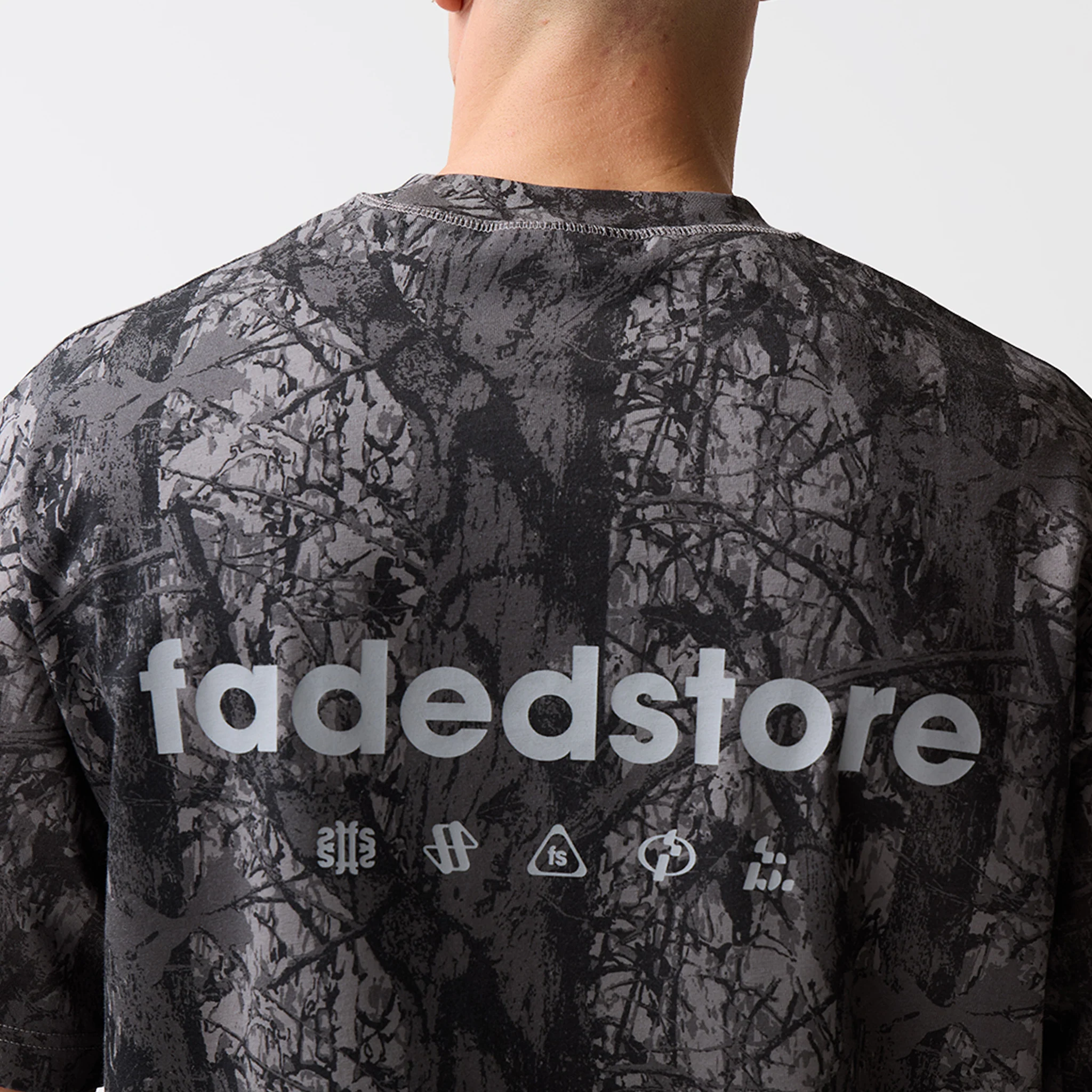 Under Development Camo T-Shirt | Black - Image 7