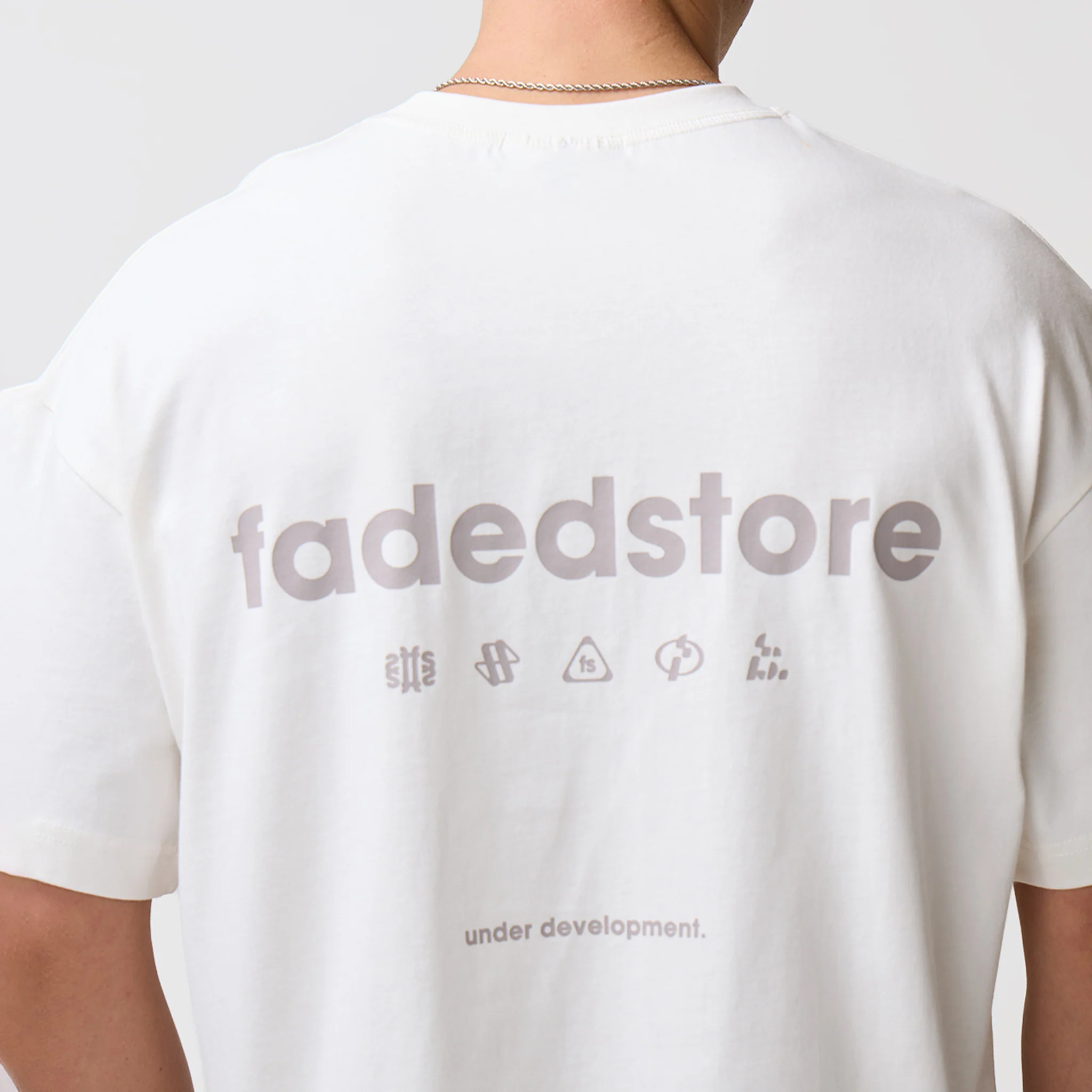 Under Development T-Shirt | Chalk - Image 6