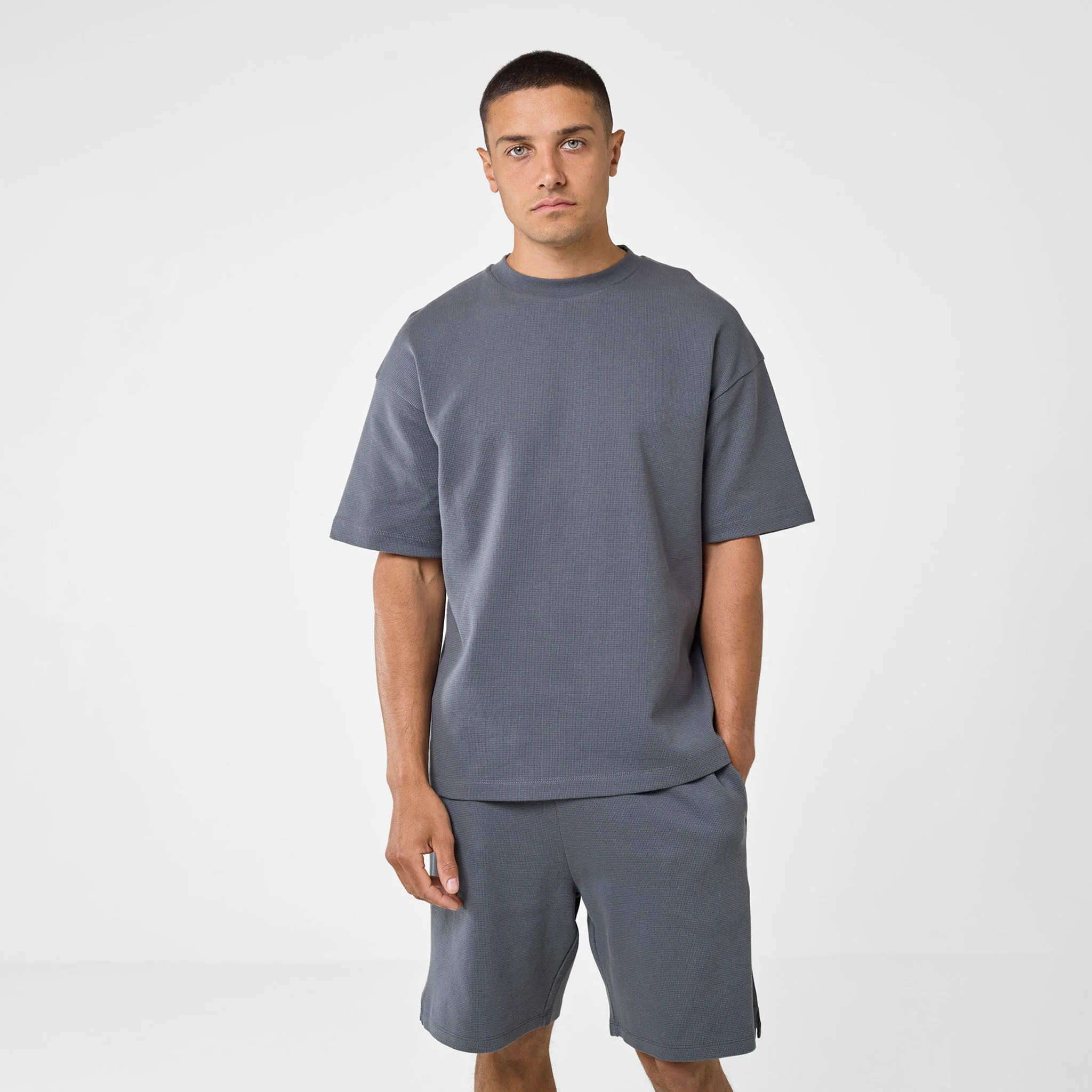 Waffle Short | Charcoal - Image 3