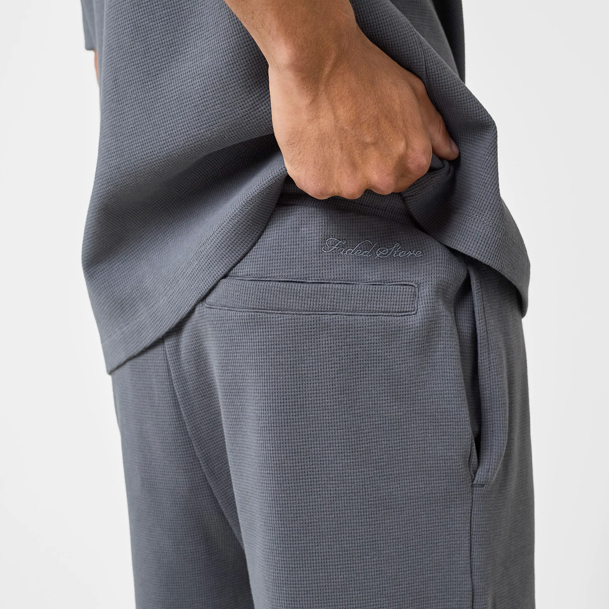 Waffle Short | Charcoal - Image 5