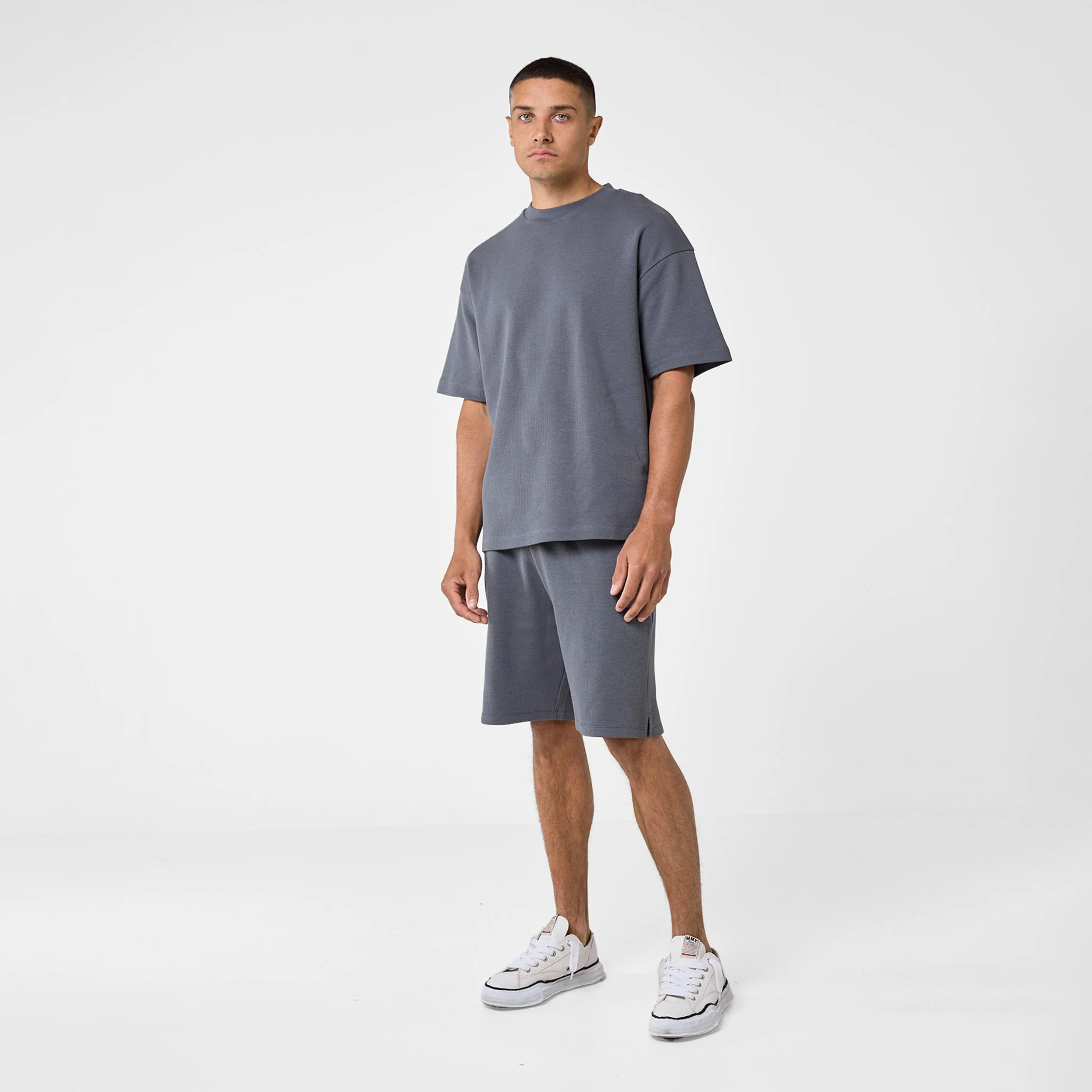 Waffle T-Shirt | Charcoal - Image 4