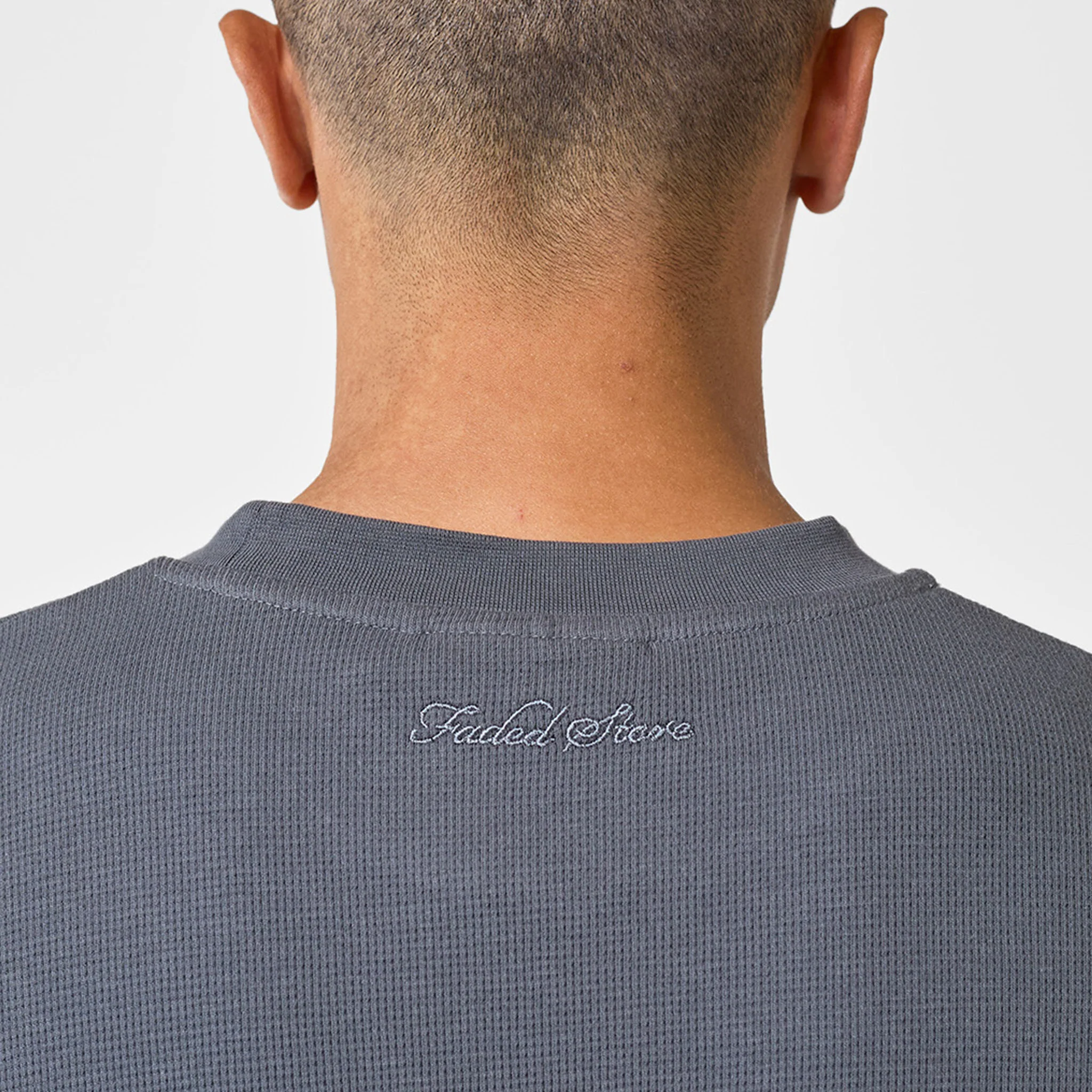 Waffle T-Shirt | Charcoal - Image 6