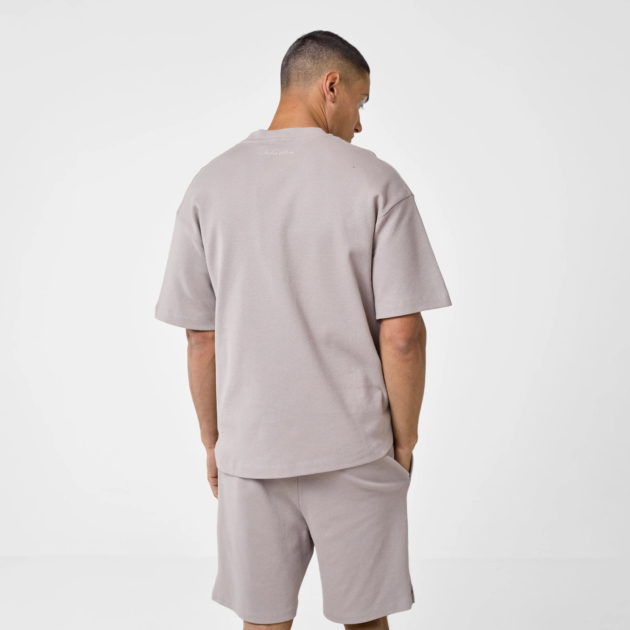 Waffle Twinset | Stone - Image 4