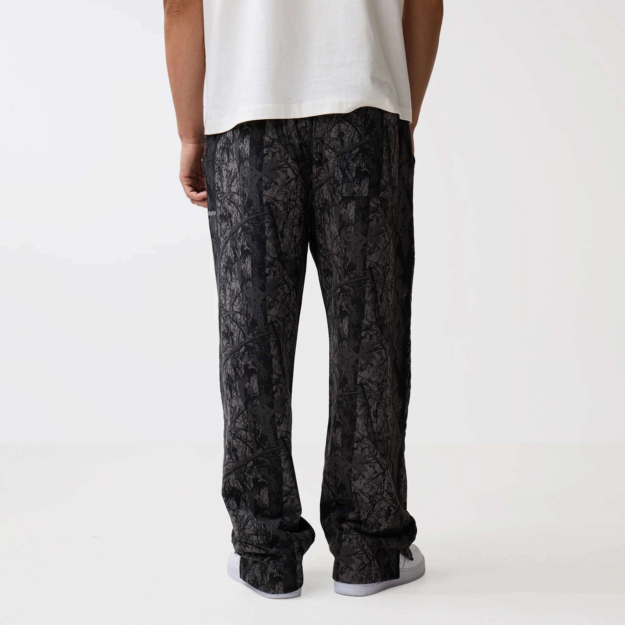 Wide Leg Jogger | Black Camo - Image 8