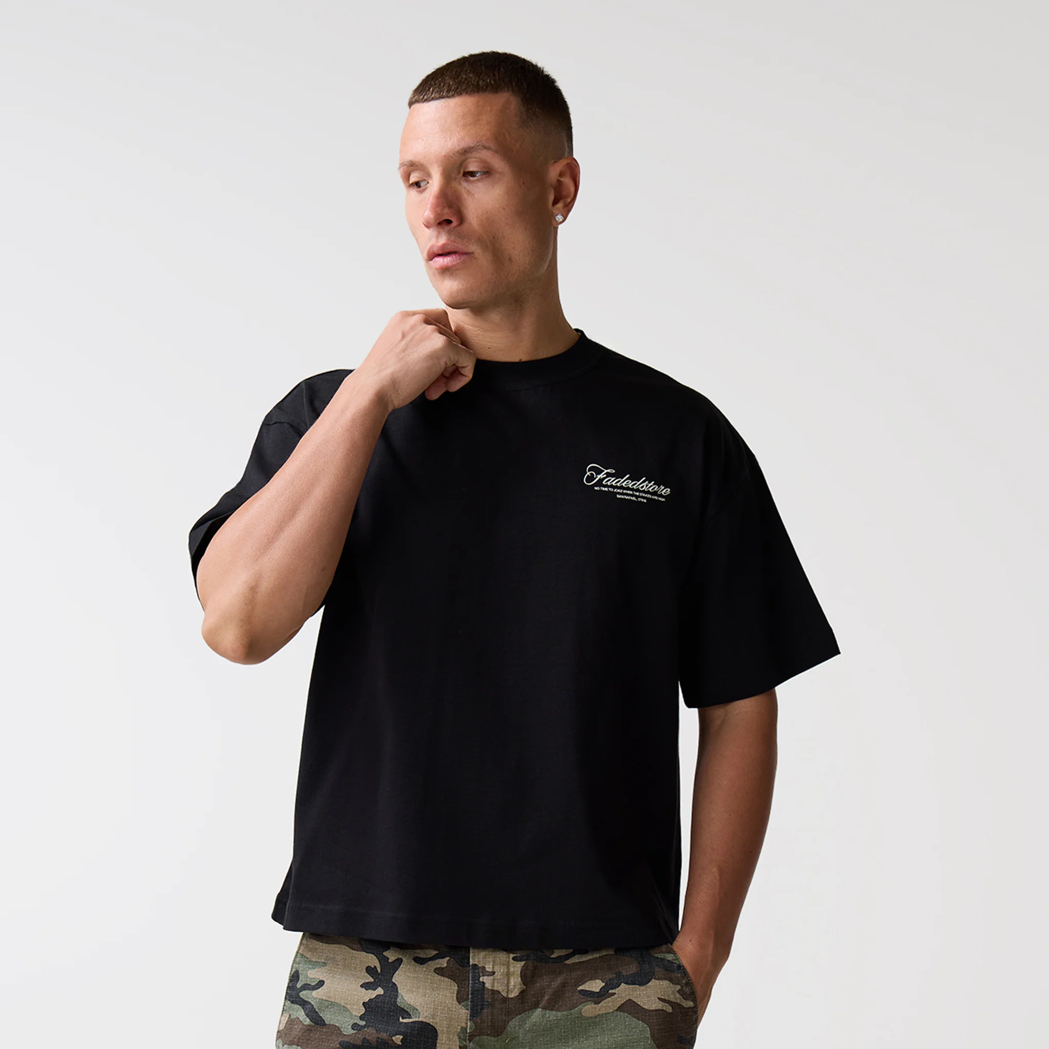 Wildcard T-Shirt | Black - Image 7