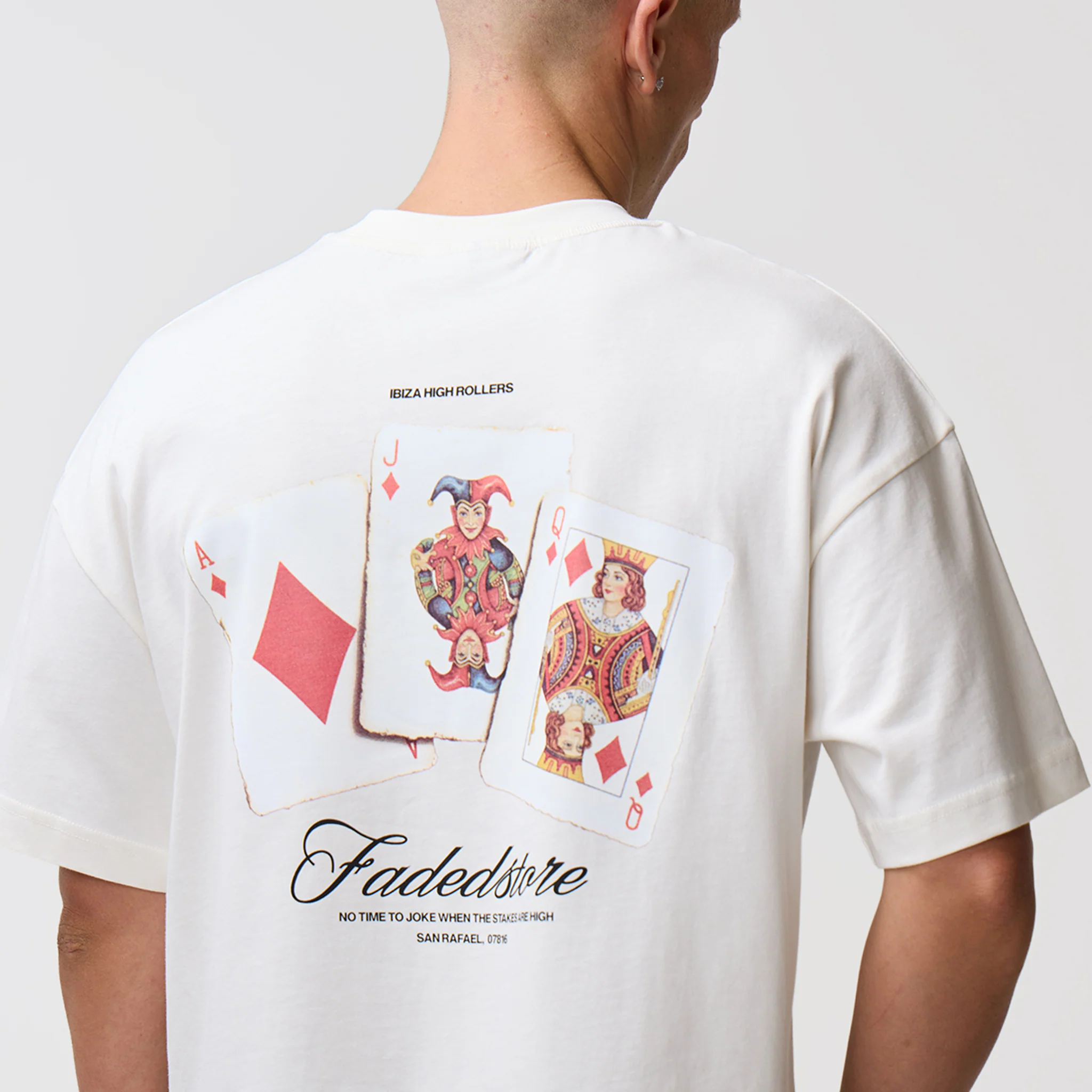 Wildcard T-Shirt | Chalk - Image 3