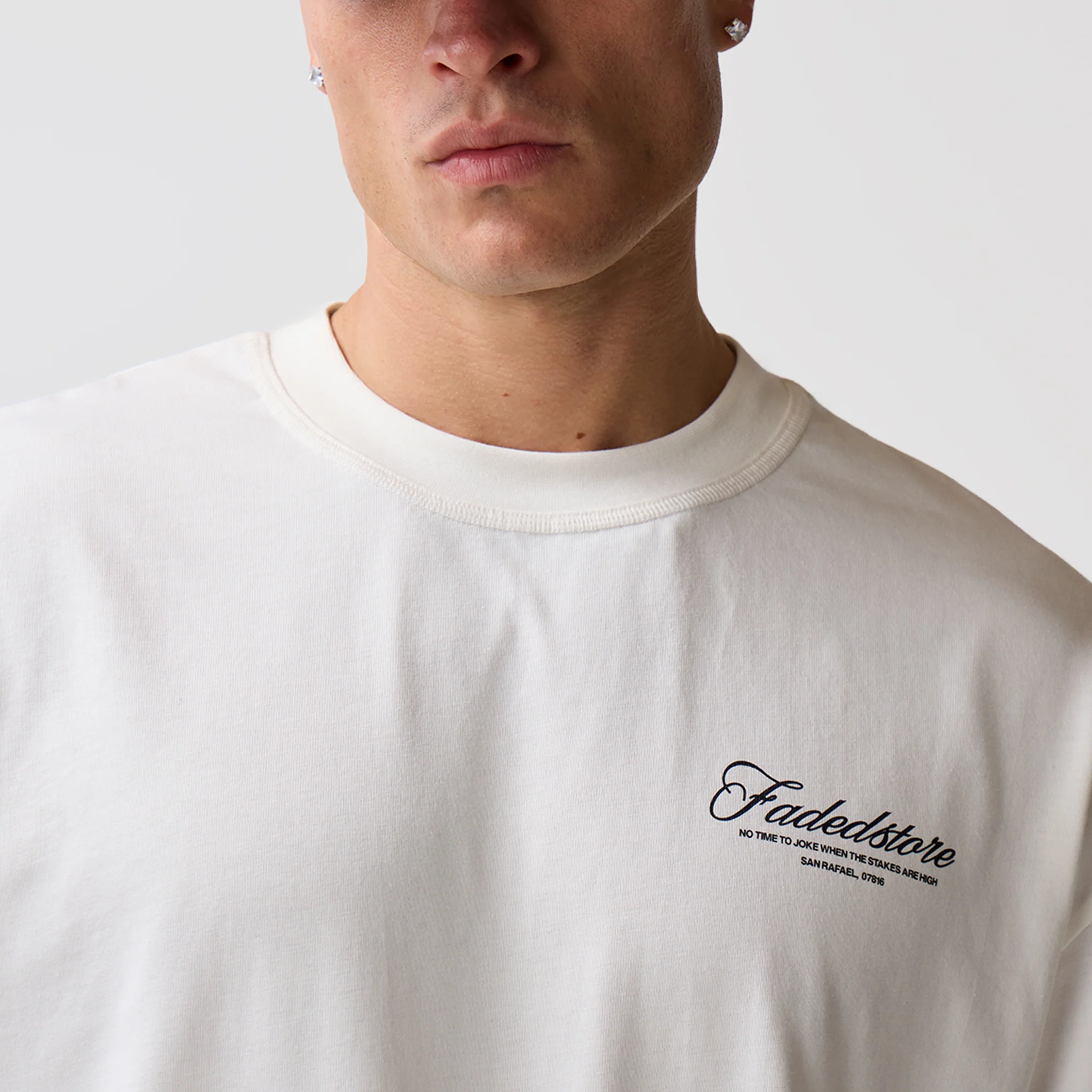 Wildcard T-Shirt | Chalk - Image 6
